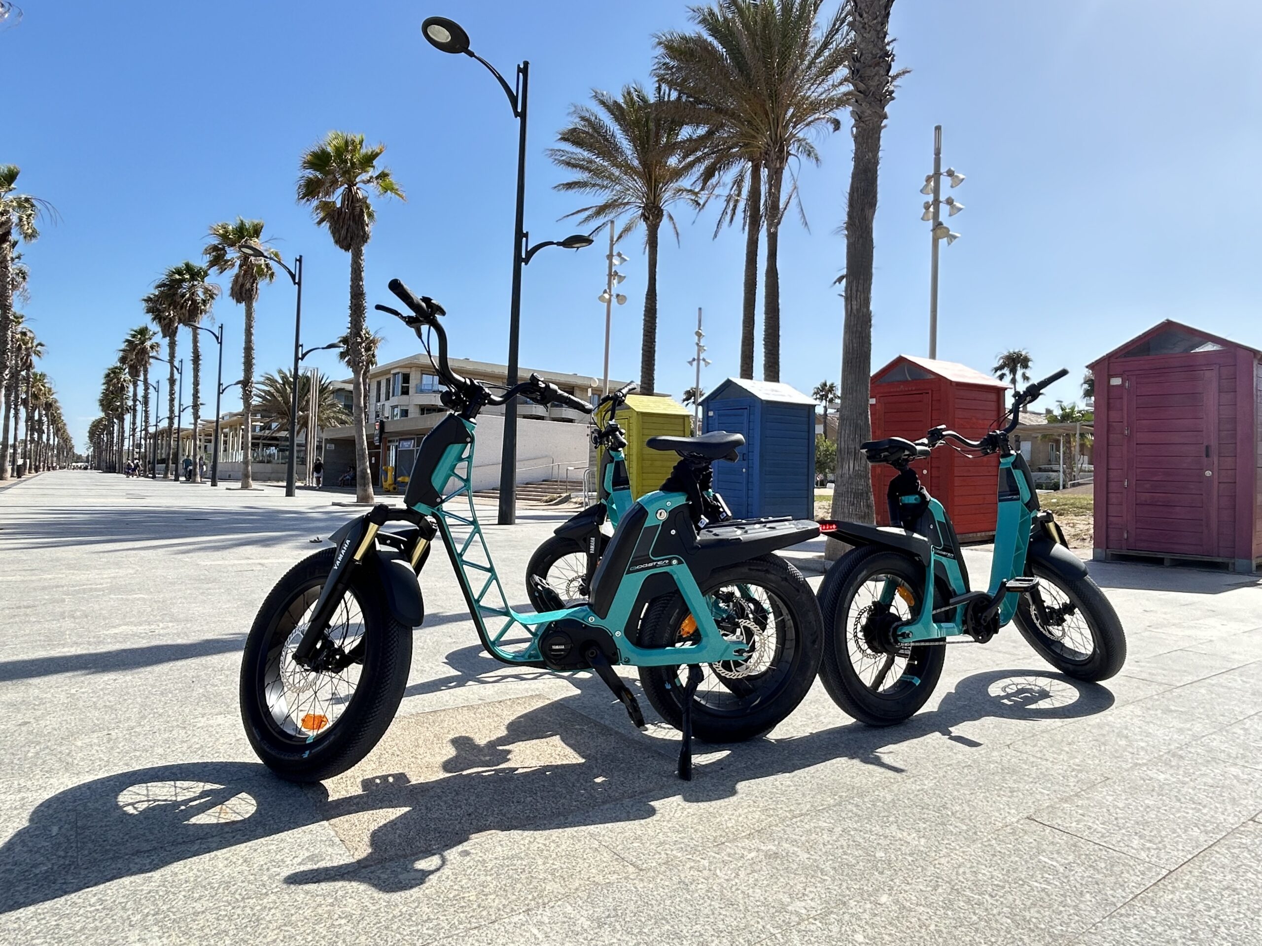 Alquiler de e-bike Yamaha en Valencia con casco incluido