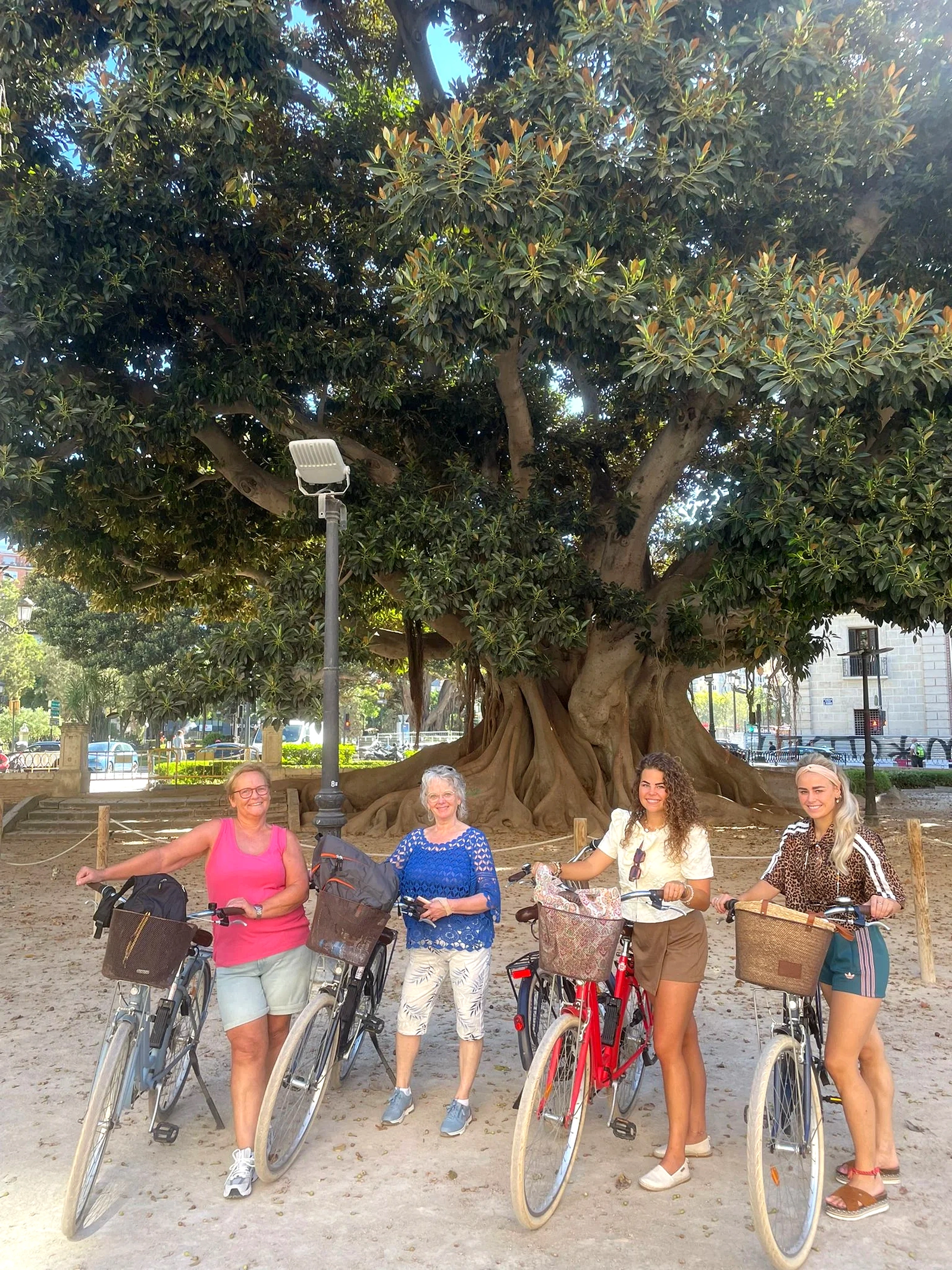 valencia fietstour nederlands door Turia-park